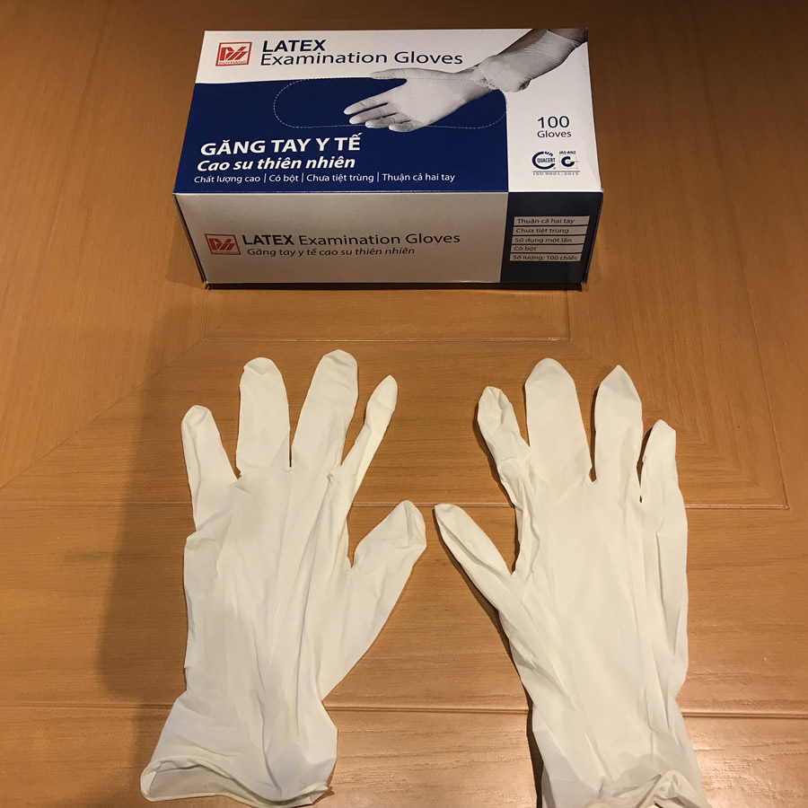 Our business activities Group purchasing project  Imported latex gloves